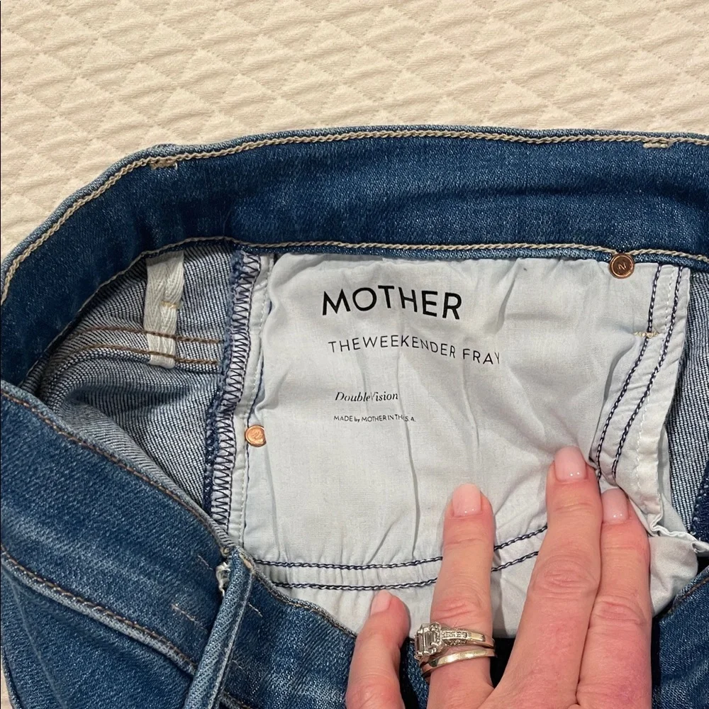 MOTHER The Weekender Fray Double Vision - Picture 4 of 9